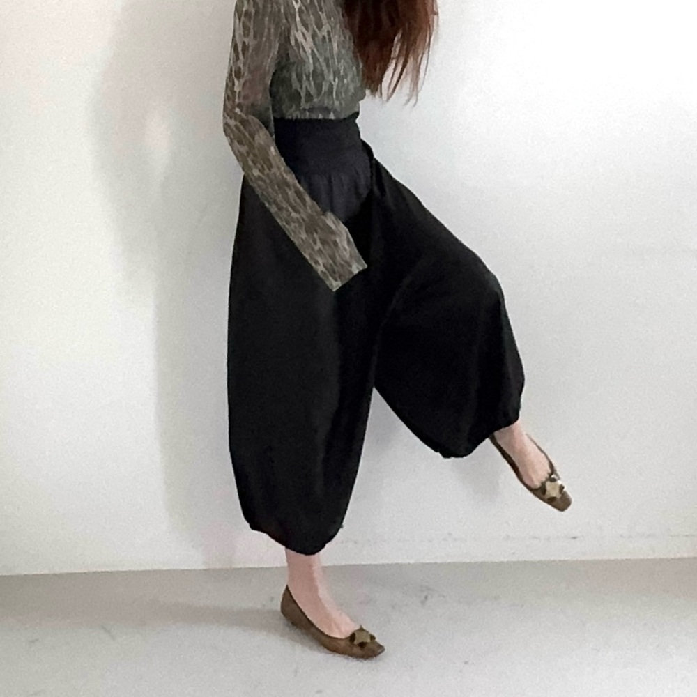 🎩 💯 Silk Women's Balloon Pant w pockets